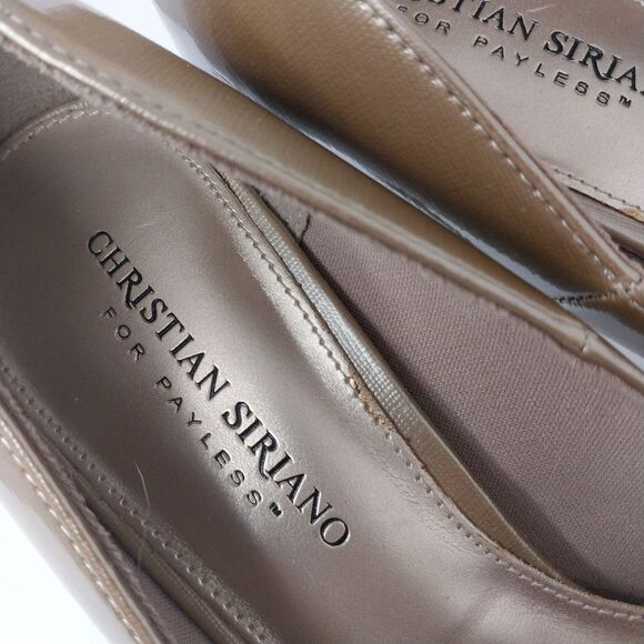 Christian Siriano for Payless Gold Heels. Size 9 - Picture 5 of 12